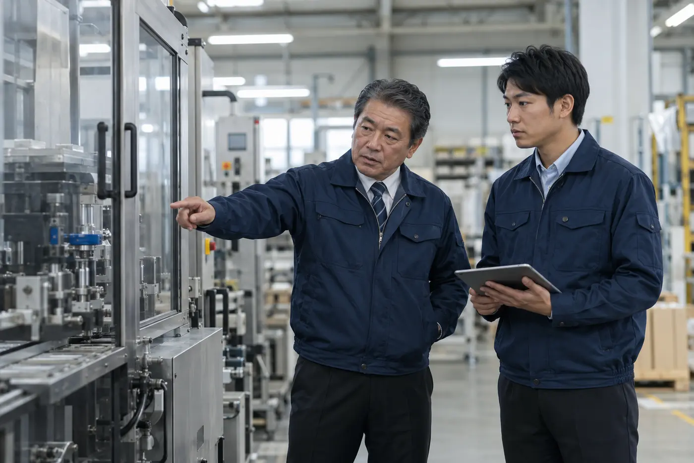 設備投資の融資資料を確認するオーナー社長